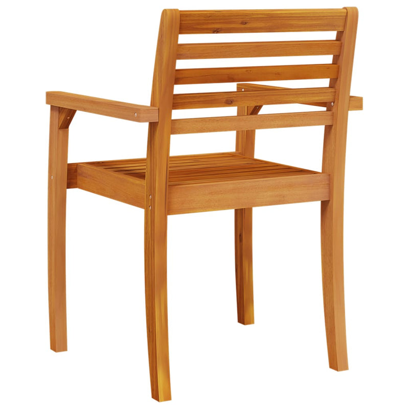 vidaXL Garden Chairs 4 pcs 59x55x85 cm Solid Wood Acacia