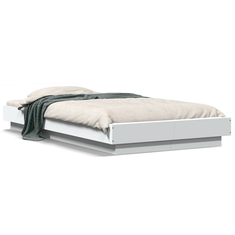 vidaXL Bed Frame without Mattress White 90x190 cm
