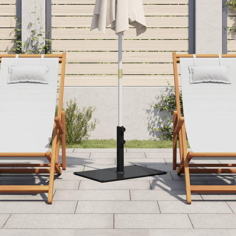 Parasol Base for ��32/38/48 mm Poles 15 kg Rectangular