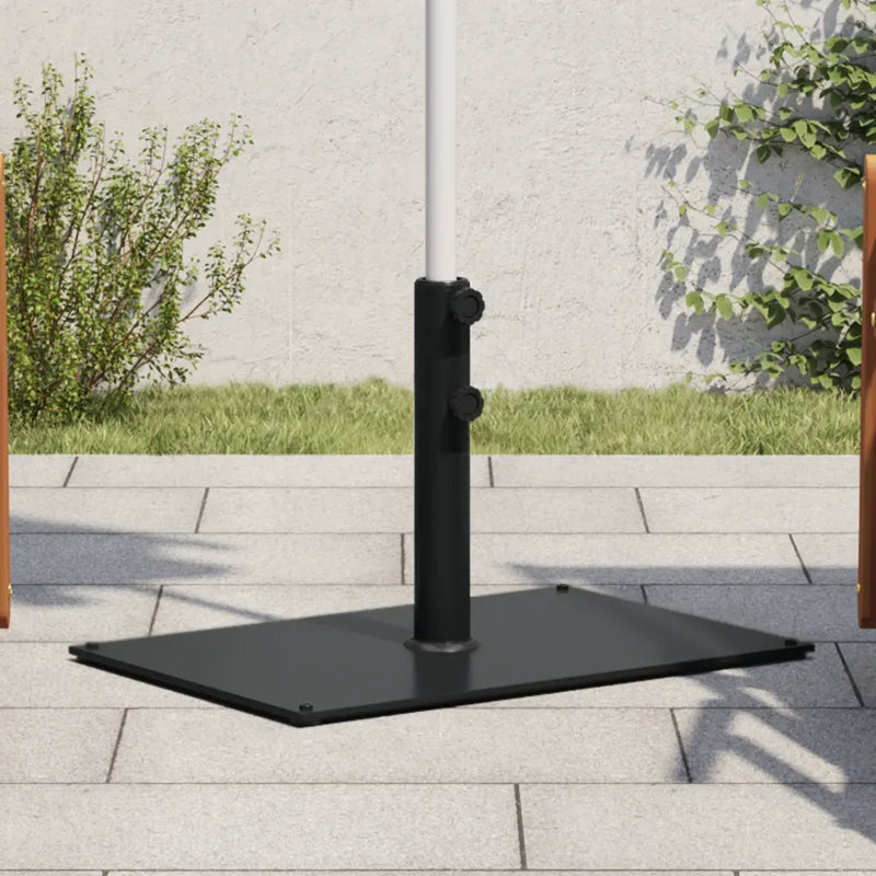 Parasol Base for ��32/38/48 mm Poles 15 kg Rectangular