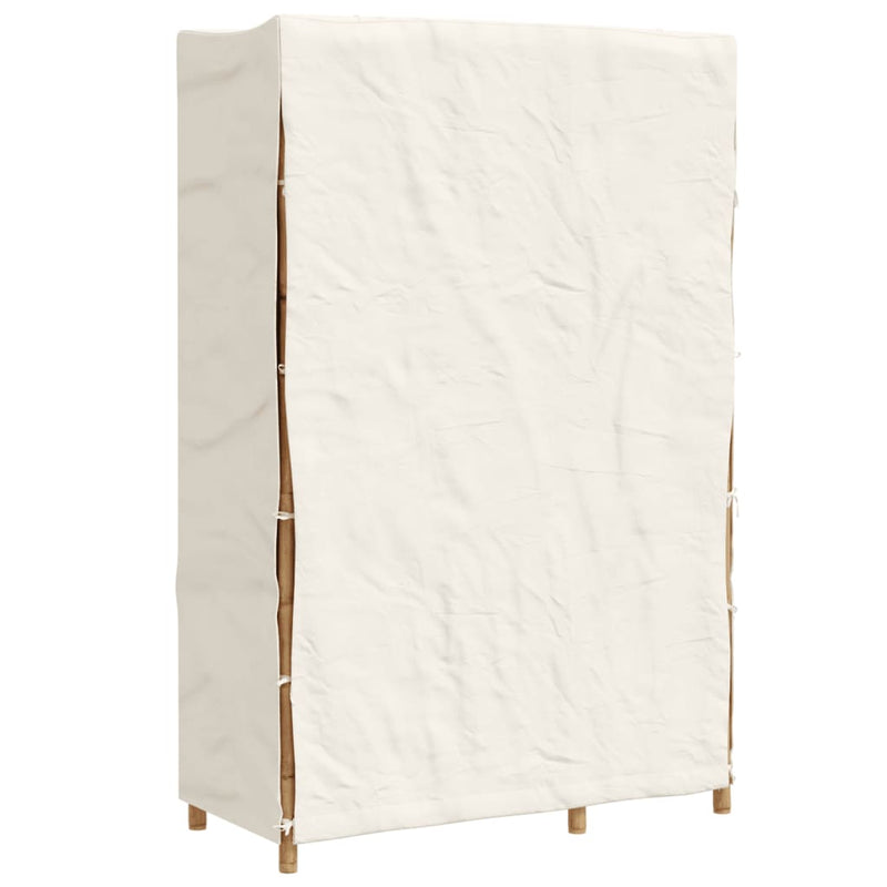 vidaXL Wardrobe 110x45x170 cm Bamboo