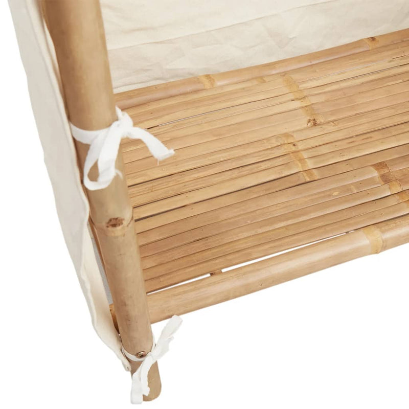 vidaXL Wardrobe 110x45x170 cm Bamboo