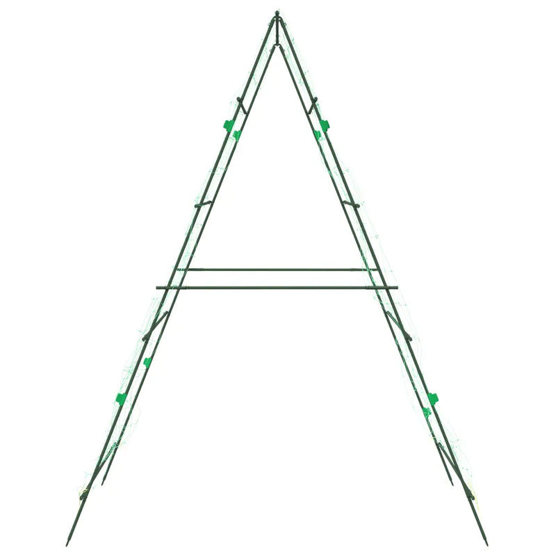 Garden Trellis for Climbing Plants A-Frame 99x90x175.5 cm Steel