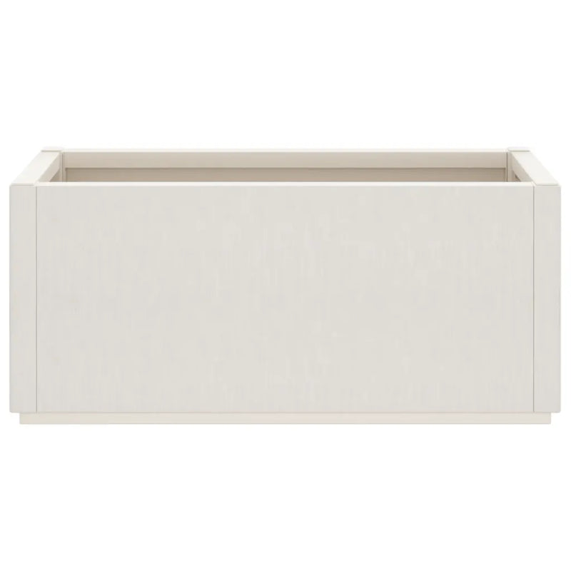 Garden Planter White 80x36x35 cm PP