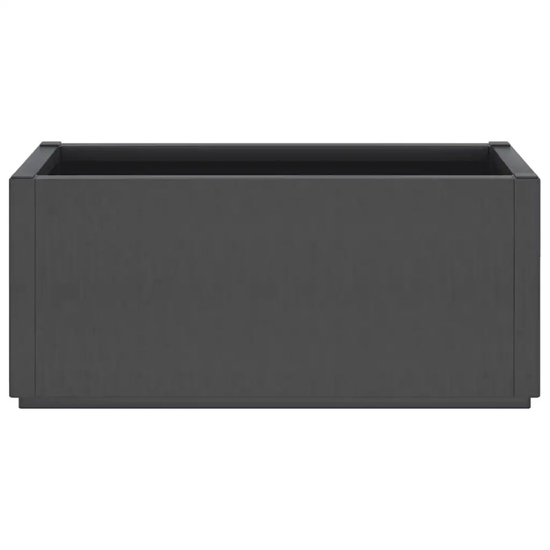 Garden Planter Dark Grey 80x36x35 cm PP