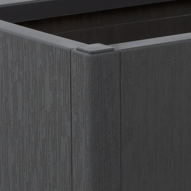 Garden Planter Dark Grey 80x36x35 cm PP