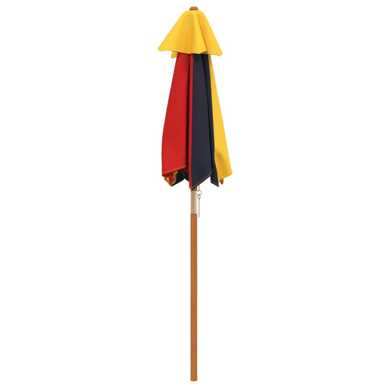 Garden Umbrella for Kids with Wooden Pole ��120x140 cm