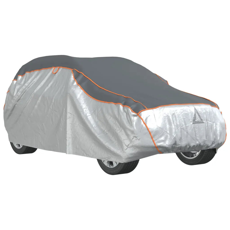 Car Cover for SUV Hail Protection Full L Grey and Silver
