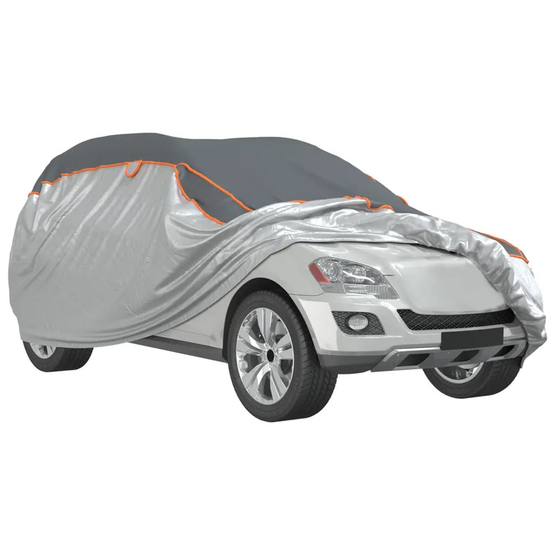 Car Cover for SUV Hail Protection Full XL Grey and Silver
