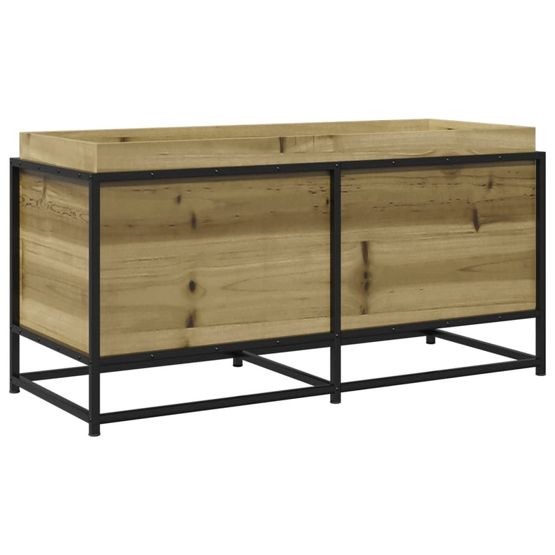 vidaXL Garden Planter 100x40x50 cm Impregnated Wood Pine
