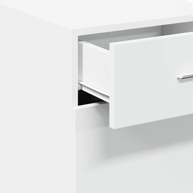 Sideboard White 40x42.5x93 cm Engineered Wood