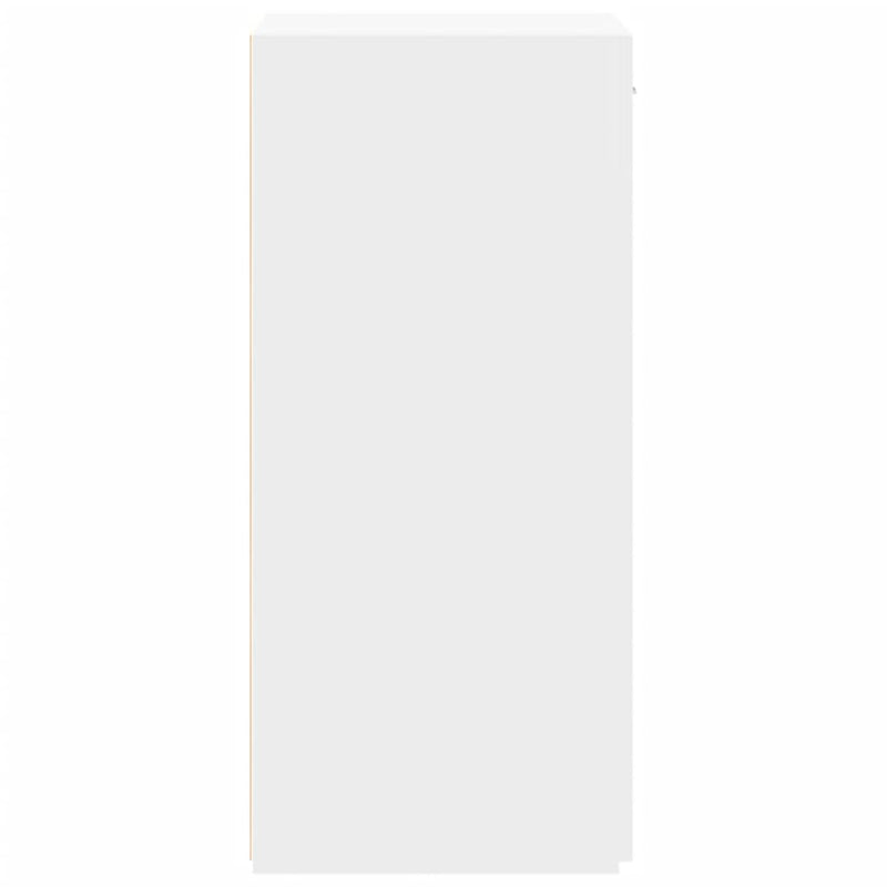 vidaXL Sideboard White 50x42.5x93 cm Engineered Wood