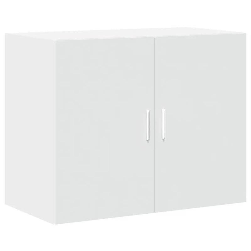 Highboard White 80x42.5x249 cm Engineered Wood