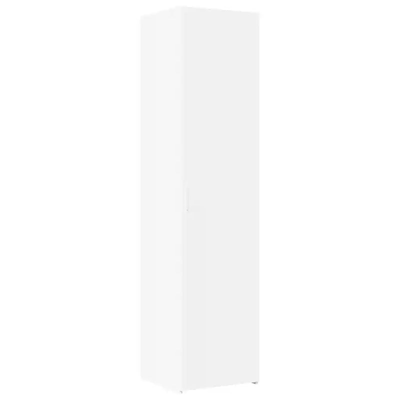 Highboard White 45x42.5x185 cm Engineered Wood