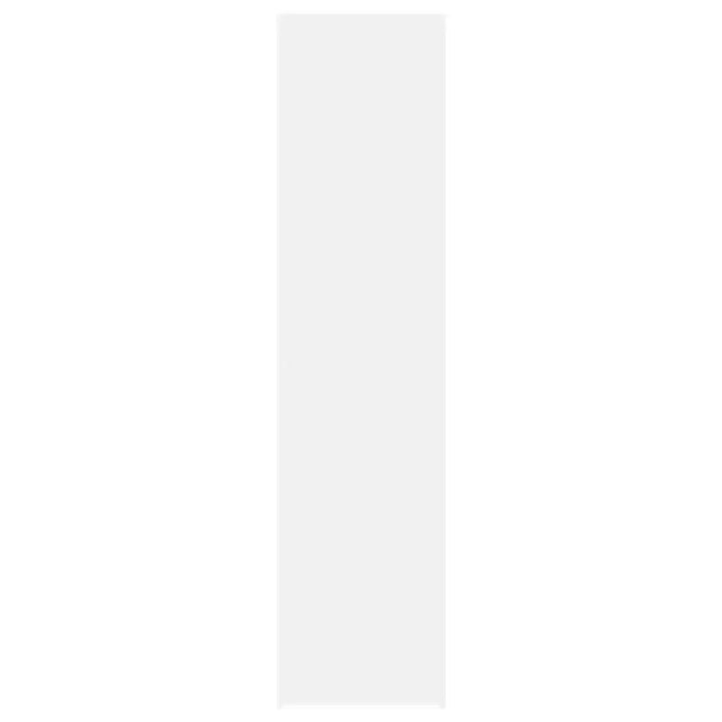Highboard White 45x42.5x185 cm Engineered Wood