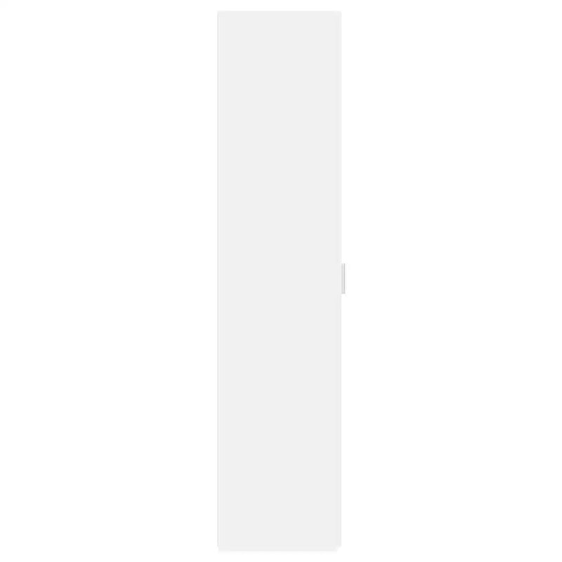 Highboard White 45x42.5x185 cm Engineered Wood