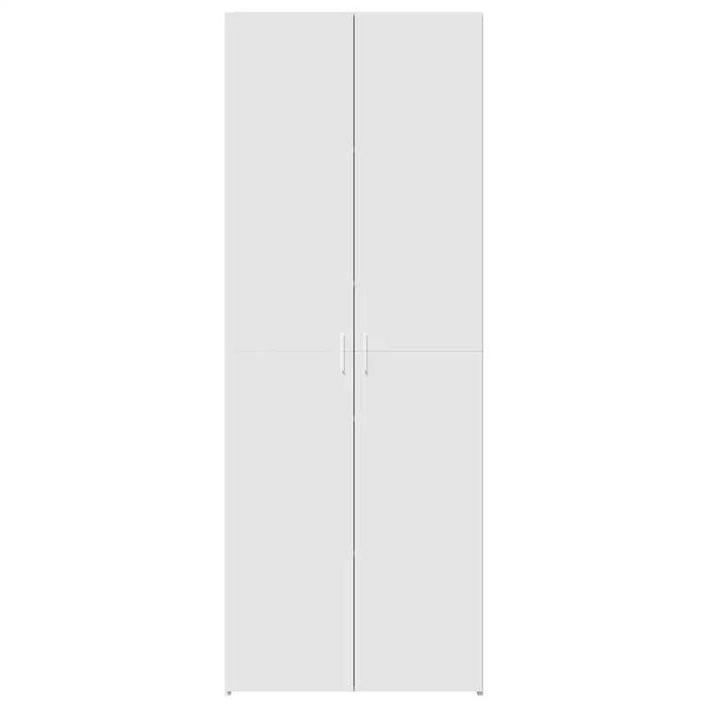 Highboard White 70x42.5x185 cm Engineered Wood