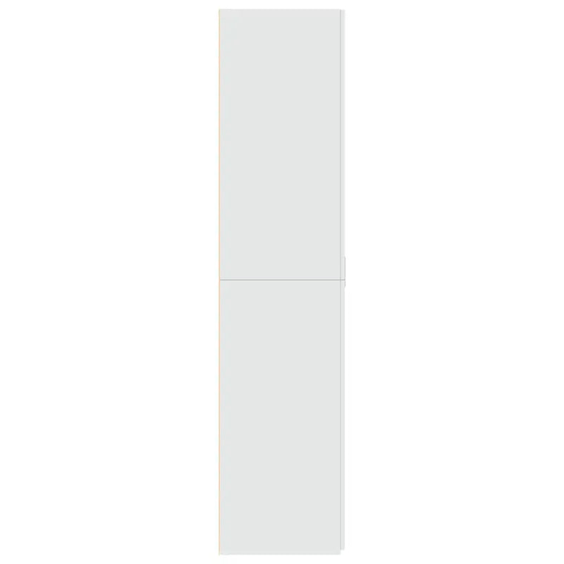 Highboard White 70x42.5x185 cm Engineered Wood