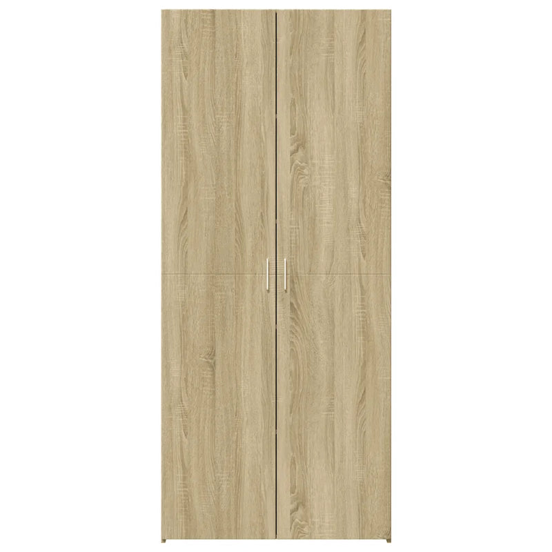 Highboard Sonoma Oak 70x42.5x185 cm Engineered Wood
