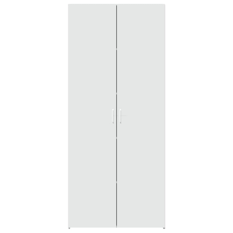 vidaXL Highboard White 80x42.5x185 cm Engineered Wood