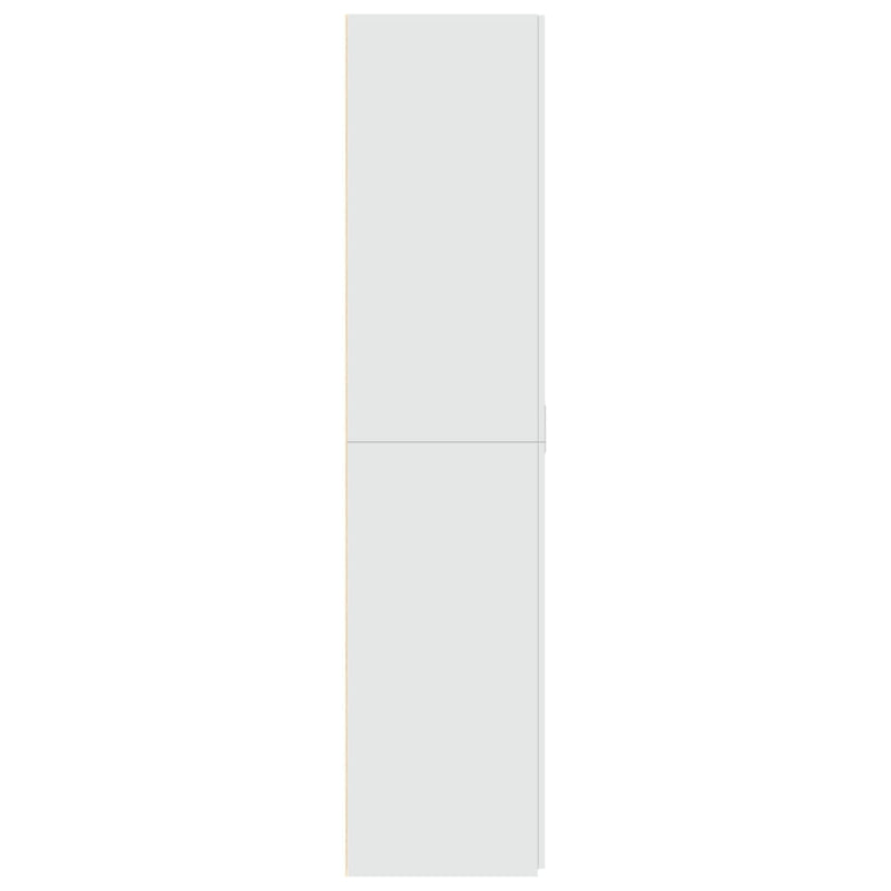 vidaXL Highboard White 80x42.5x185 cm Engineered Wood