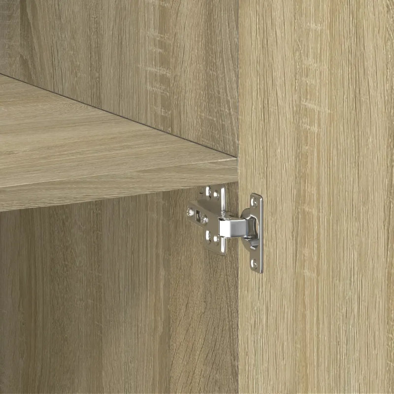 Highboard Sonoma Oak 80x42.5x185 cm Engineered Wood