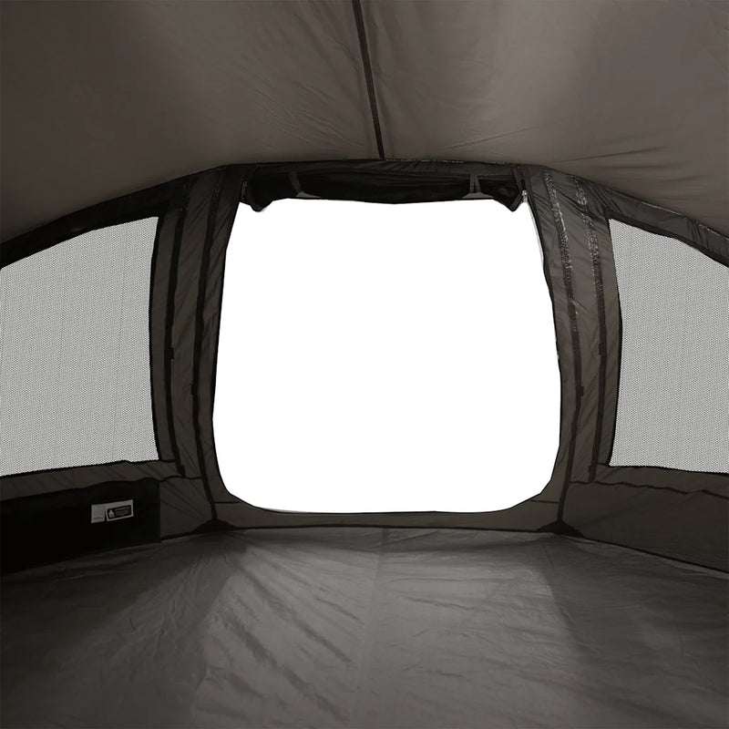 Fishing Tent 5-Person Grey Waterproof