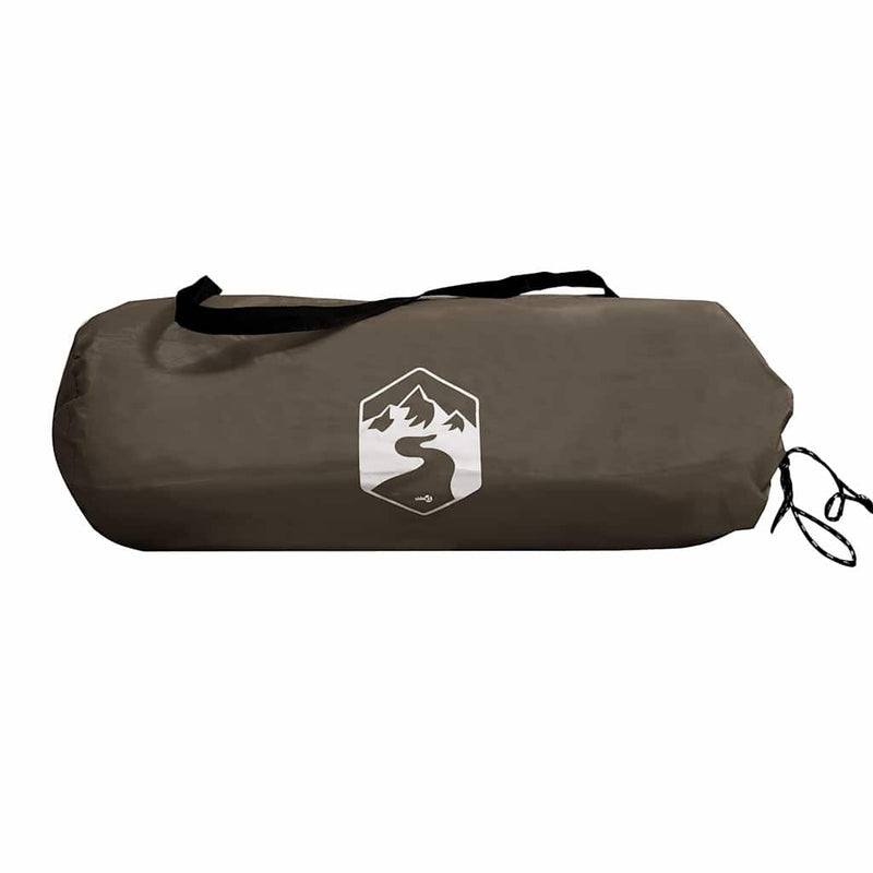 Fishing Tent 5-Person Brown Waterproof