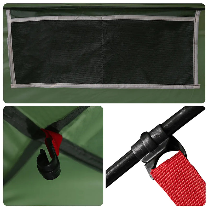Shower Tent Green Waterproof