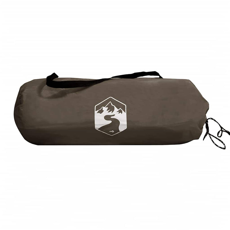 Camping Tent 2-Person Brown Waterproof