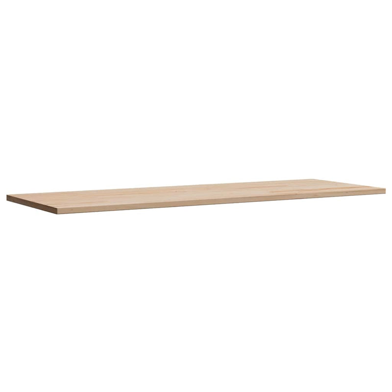 vidaXL Table Top 110x40x1.7 cm Rectangular Solid Wood Pine