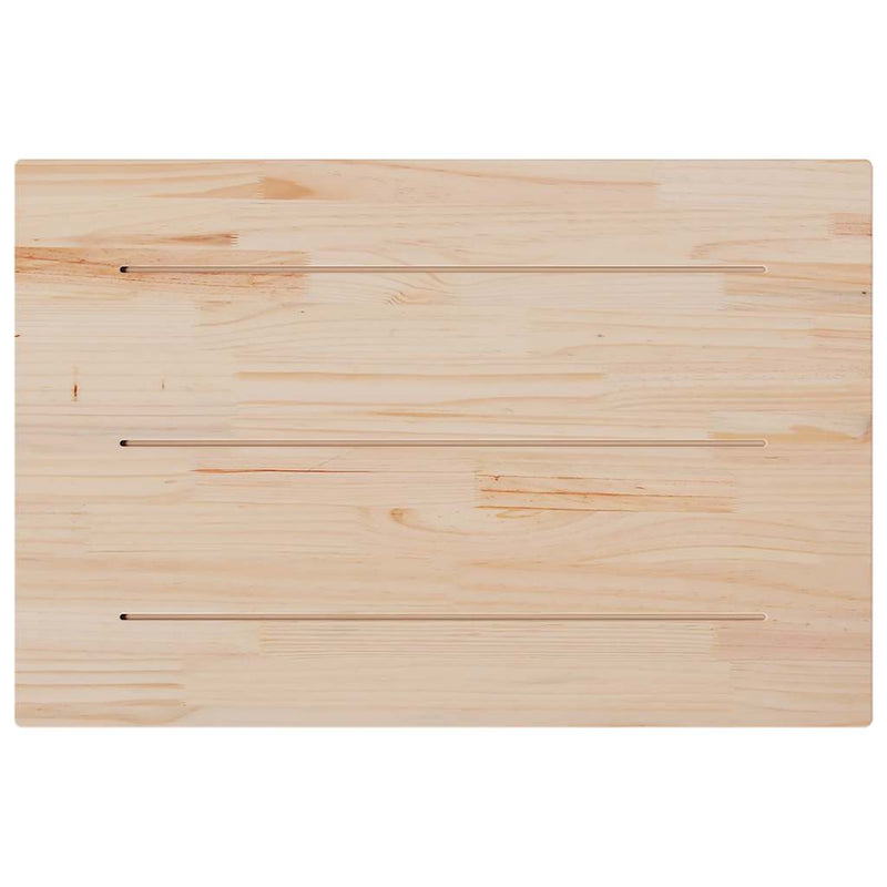 vidaXL Table Tops 3 pcs 80x53x1.7 cm Rectangular Solid Wood Pine