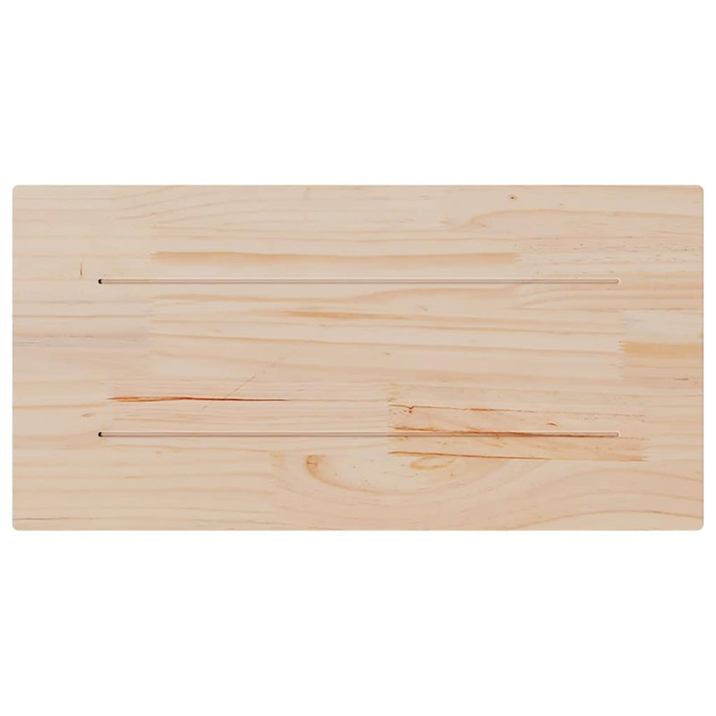 vidaXL Table Tops 4 pcs 90x45x1.7 cm Rectangular Solid Wood Pine