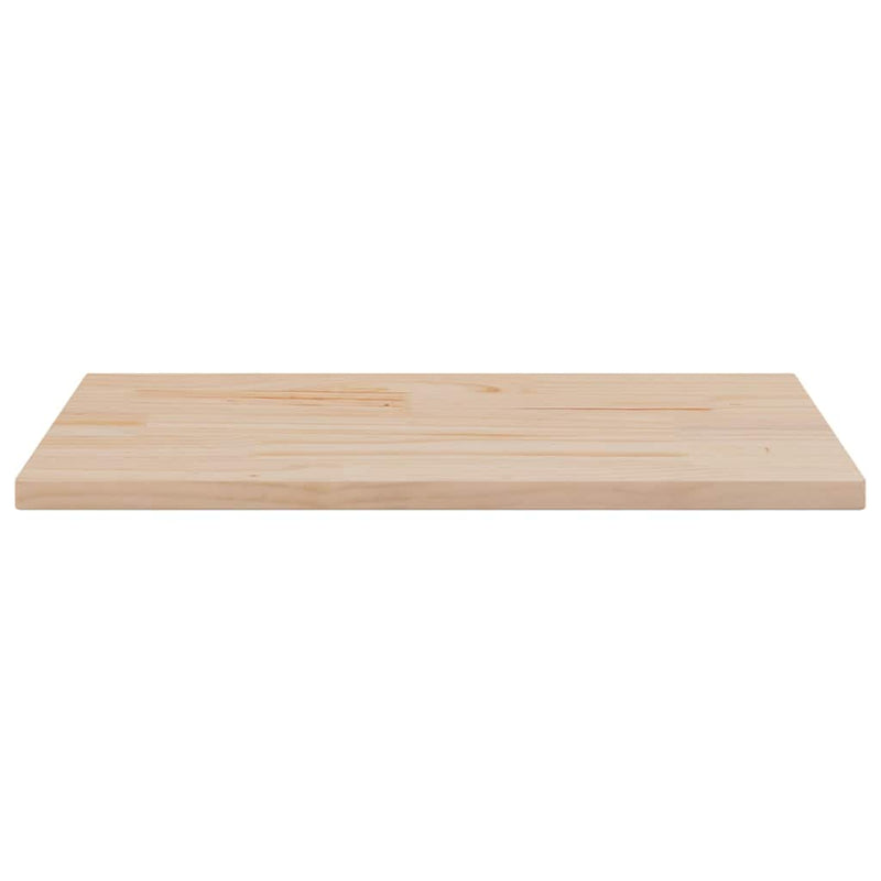 vidaXL Table Tops 2 pcs 80x40x2.5 cm Rectangular Solid Wood Pine