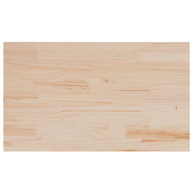 vidaXL Table Tops 3 pcs 80x47x2.5 cm Rectangular Solid Wood Pine