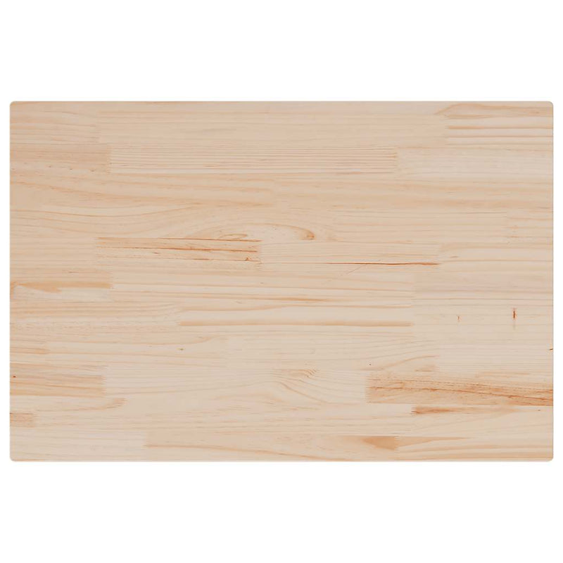vidaXL Table Tops 3 pcs 80x53x2.5 cm Rectangular Solid Wood Pine