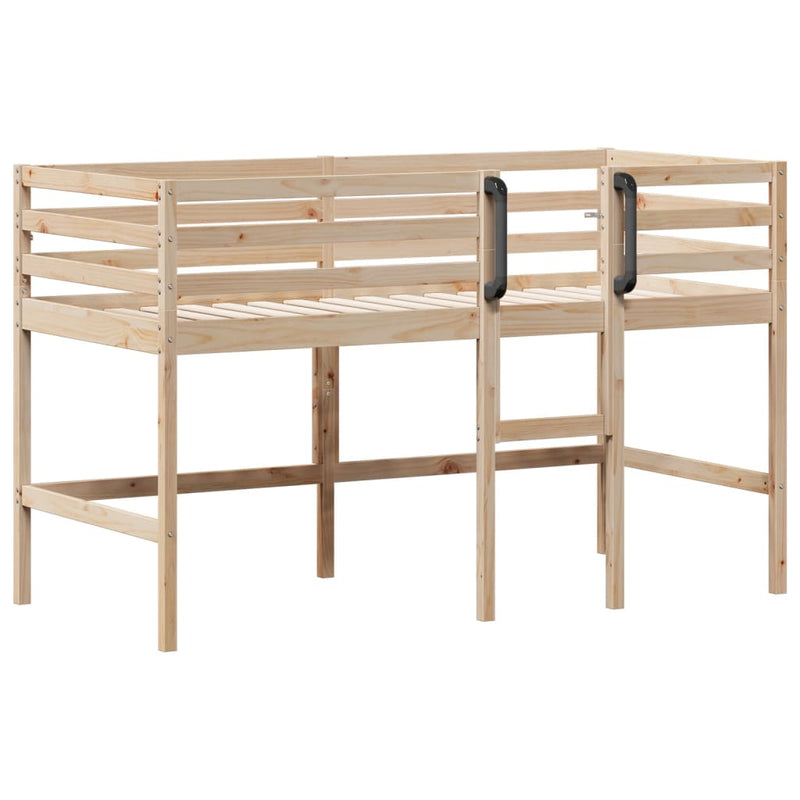 vidaXL Kids' Loft Bed without Mattress 90x190 cm Solid Wood Pine