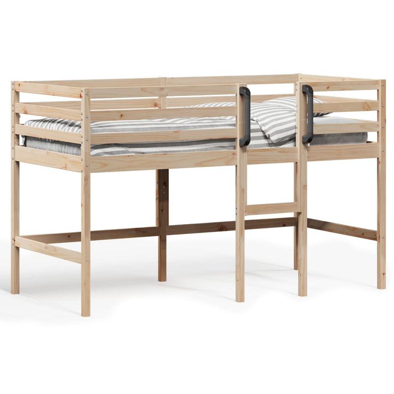 vidaXL Kids' Loft Bed without Mattress 90x190 cm Solid Wood Pine