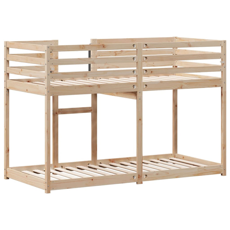vidaXL Bunk Bed without Mattress 90x190 cm Solid Wood Pine
