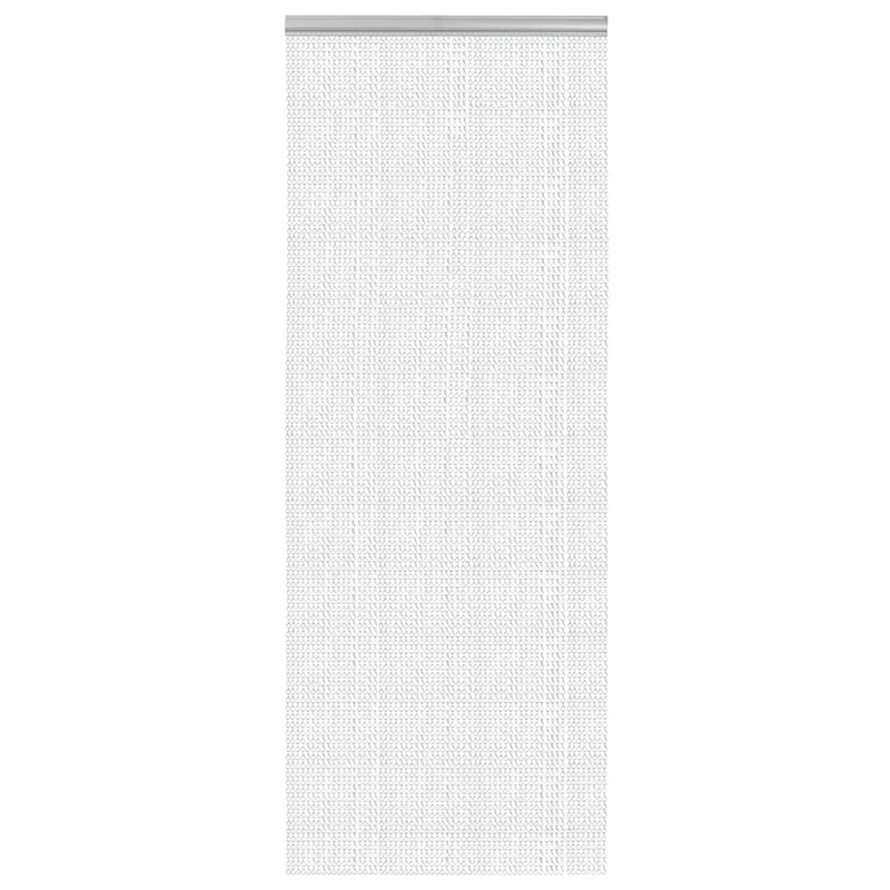 Chain Door Fly Screen 80x201 cm Aluminium
