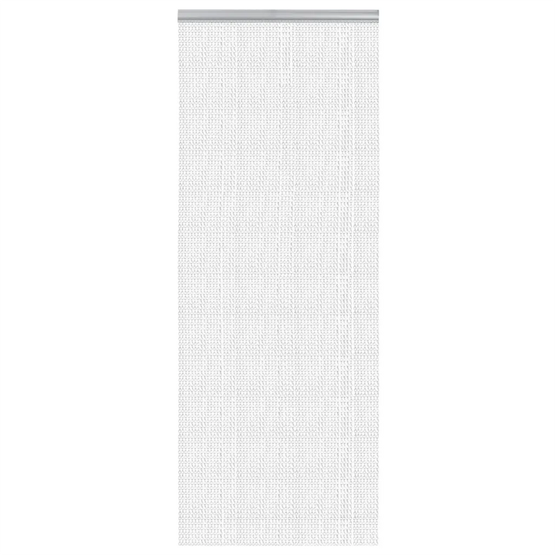 Chain Door Fly Screen 80x212 cm Aluminium