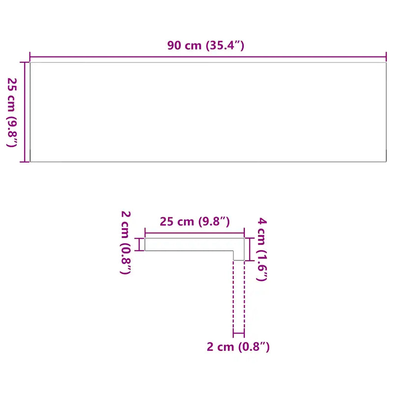 Stair Treads 4 pcs Untreated 90x25x2 cm Solid Wood Oak