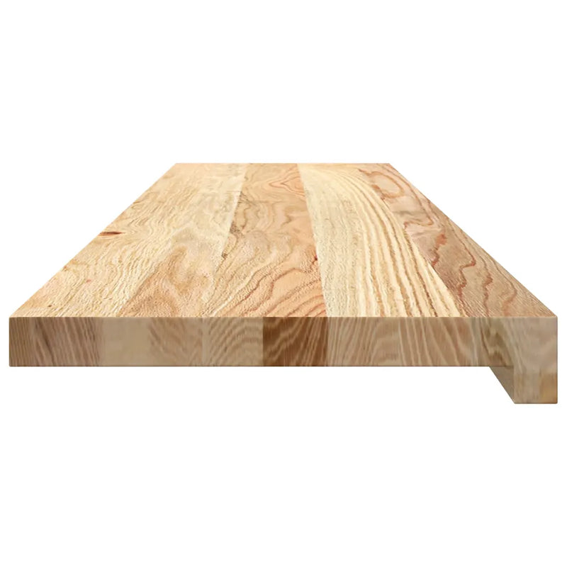 Stair Treads 4 pcs Untreated 100x30x2 cm Solid Wood Oak