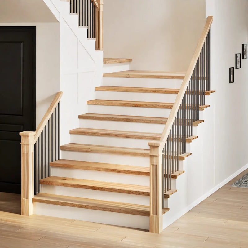 Stair Treads 4 pcs Untreated 110x30x2 cm Solid Wood Oak