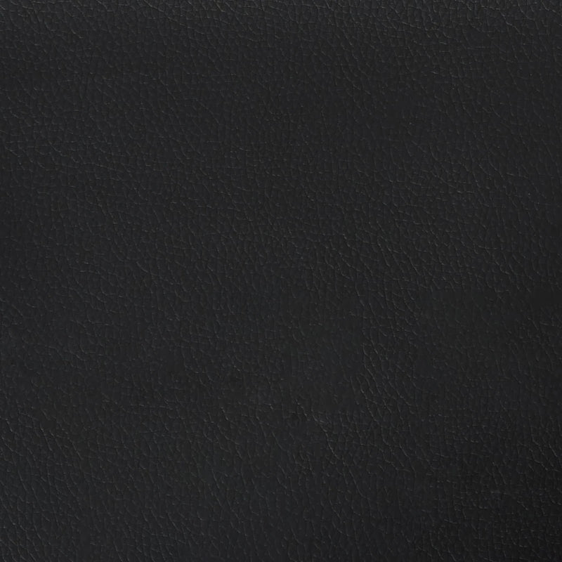 Bed Frame without Mattress Black 137x187 cm Double Faux Leather