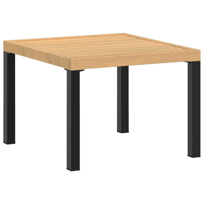 vidaXL Garden Bench Set with Cushions 3 pcs Black Powder-coated Steel