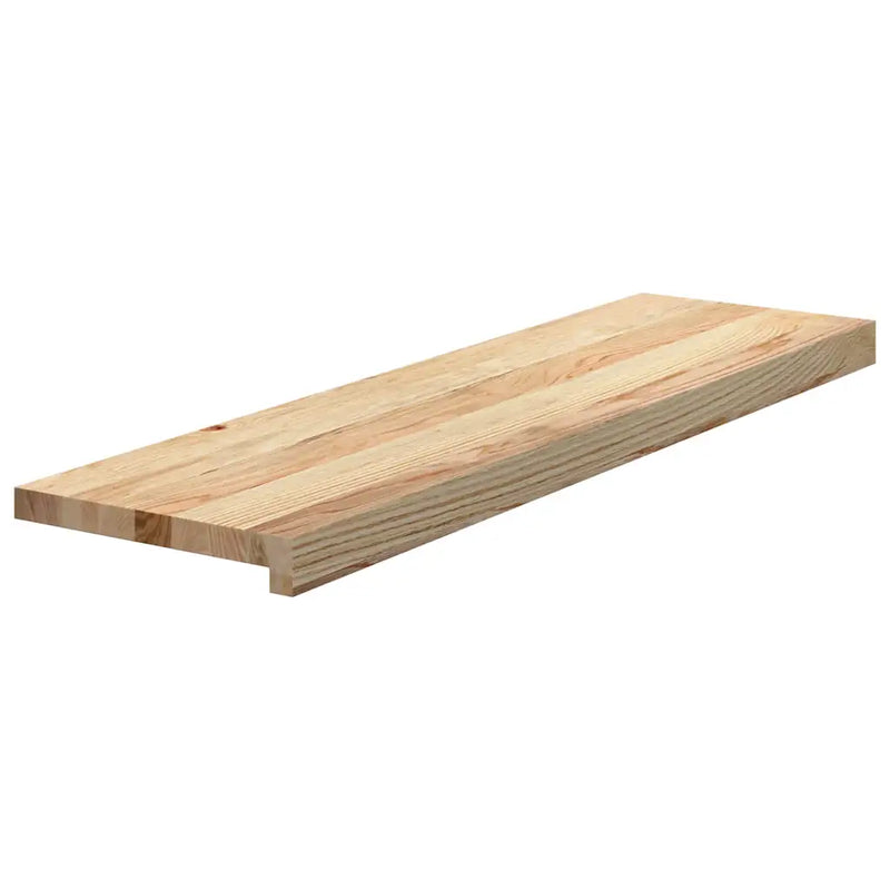 Stair Treads 2 pcs Untreated 90x30x2 cm Solid Wood Oak