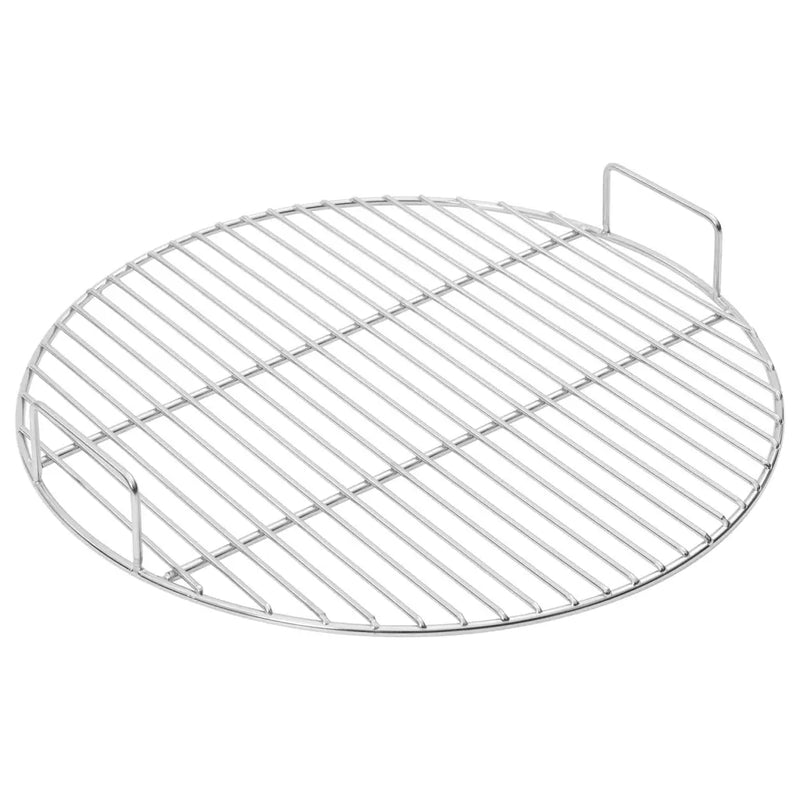 BBQ Grill Grate with Handles Round ��44.5 cm 304 Stainless Steel
