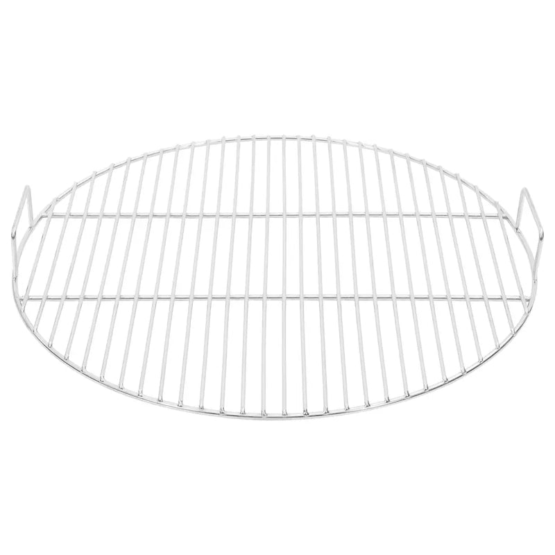 BBQ Grill Grate with Handles Round ��54 cm 304 Stainless Steel
