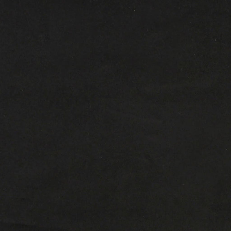 vidaXL Box Spring Bed with Mattress Black Queen Velvet
